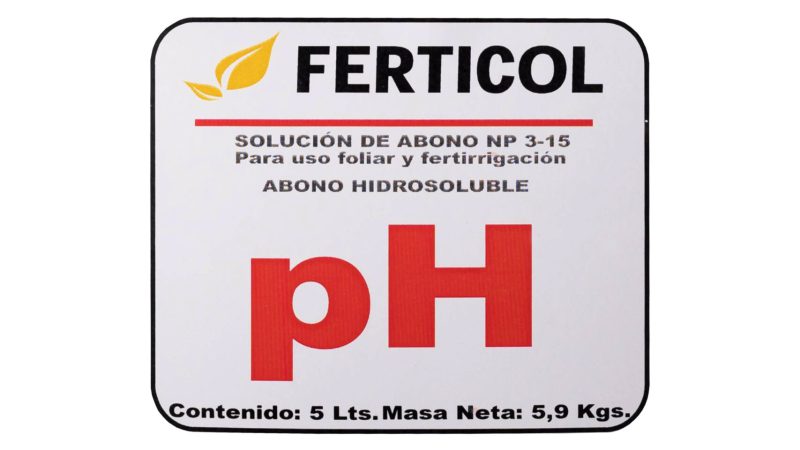 ferticol ph etiqueta