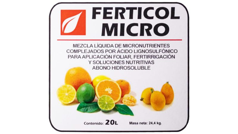ferticol micro etiqueta