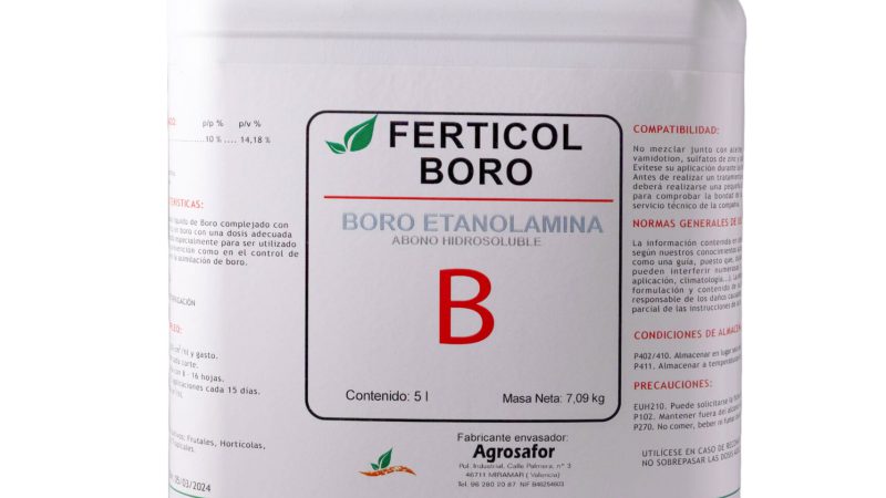 producto ferticol boro