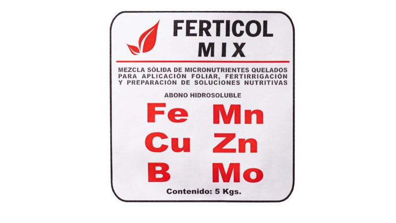 ferticol mix etiqueta