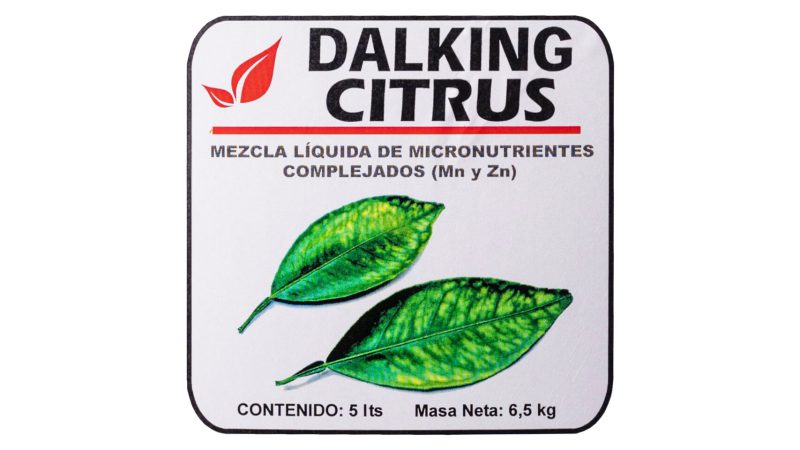 dalking citrus etiqueta