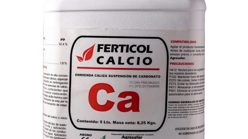 ferticol calcio garrafa